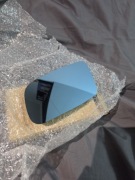 Nowy wkład lusterka lewy Audi A3 8L Przed lift niebieski podgrzewany