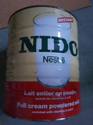 NIDO NESTLE-duża puszka po mleku w proszku-2800g.