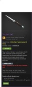 Nóż z csgo Sztylet