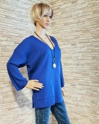 Oryginalnyprążkowanysweterekoversize!!!