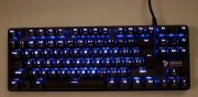 Klawiatura przewodowa mechaniczna Savio Tempest Outemu Blue Czarna stan BDB