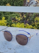 Damskie metalowe Cat Eye  okulary Fendi FF 0176/S