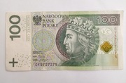 100 zł banknot radarowy 2012