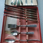 Srebrny zestaw sztućców próba 800