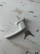 klamka do okna z kluczykiem 