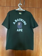 Nowy męski tshirt koszulka A bathing Ape BAPE L