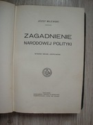Zagadnienie Narodowej Polityki Józef Milewski