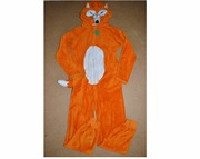 Lis Lisica  pluszowy strój przebranie piżama S