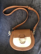 Reserved brązowa torebka typu saddle bag