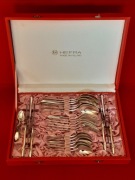 Sztućce Hefra wz. Księstwo Warszawskie w Kasecie.