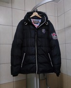 Kurtka płaszcz L Xtreme land field płaszczyk materiałowy męski zarny szary 