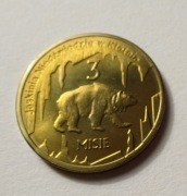 Stronie Śląskie 3 Misie 2009 dukat lokalny Jaskinia Niedźwiedzia kapsel