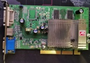 OKAZJA! ATi Radeon Sapphire 9600 SE 128MB DDR DVI-I S-Video VGA AGP 4x 8x