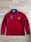 Polo Ralph Lauren Big Pony Longsleeve - Rare Vintage Rugby Shirt