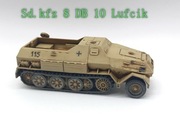 Profesjonalnie zbudowany model SdKfz 8 DB LUFCIK    1/72