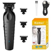 Profesjonalny Trymer barberski Kemei KM-2299 – Zestaw Premium
