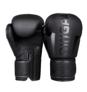 Rękawice treningowe bokserskie muay thai - czarne 10 oz 1 para