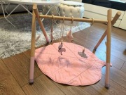 Stojak Edukacyjny Baby Gym Różowy dla dziecka 