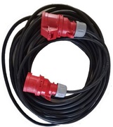 Przedłużacz siłowy guma 400V 16A 20m 