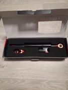 JFG RACING Uniwersalny stabilizator amortyzatora kierownicy CNC aluminium