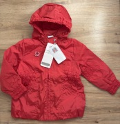 NOWA 86 Kurtka Coccodrillo płaszczyk dziewczęca wiosna na podszewce kaptur 