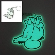 Brelok kot Simon myjący się Simon's cat świecący w ciemnościach