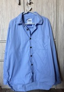 ZARA koszula oversize długi rękaw S adererror niebieska