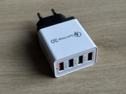Ładowarka USB 4 gniazdka kilka razy używany