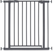 HAUCK BRAMKA ROZPOROWA ZABEZPIECZAJĄCA SCHODY DRZWI 75-80 CM SZARA