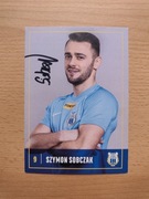 Autograf oficjalna karta Stomil Olsztyn 2019/20 Szymon Sobczak Wisła Kraków