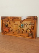 Diorama drewniana obrazek 3d