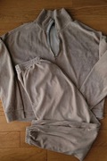 Komplet dresowy welurowy Stone Skirt piaskowy XS/S