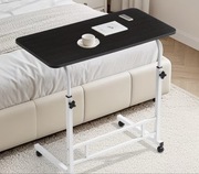 Regulowane Biurko do Laptopa na Kółkach Składane 0-90° Ergonomiczne Stolik