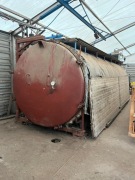 Suszarnia próżniowa płytowa, 8m długości , do 14m3 wsadu