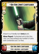 Star Wars: Unlimited - LOF - Qui-Gon Jinn's Lightsaber (S)