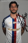 Theodoros Tsirigotis autograf zdjęcie Górnik Zabrze