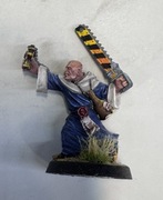 Preacher with chainsword metal model