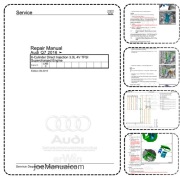 AUDI Q7 - 2019 Workshop Manual Instrukcja naprawcza serwisowa