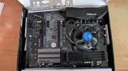 Płyta Gł. B360 Pro4 Asrock + Intel Core i5-8400 z chłodzeniem.
