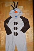 Bałwanek Bałwan Olaf  strój przebranie piżama 5/6  Lat_ 116  cm  