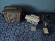 Cyfrowa kamera Handycam Sony DCR-DVD505 miniDVD CMOS Zestaw TOP Unikat