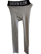 Getry legginsy rajtuzy Calvin Klein r S szare ciepłe