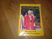 Kalendarz ścienny katolicki papieski papież Jan Paweł II 1998