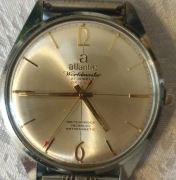 Stary zegarek Atlantic 21 jewels WorldMaster Orginal