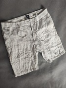 Spodenki krótkie męskie lniane H&M