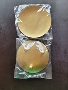 Świeczniki na świece 2 szt złote