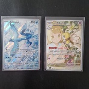 Articuno (JTG 161)i Lillie's Ribombee karty Pokemon  Journey Together
