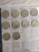 2 zł monety zwierzęta - 10 monet