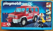 Playmobil 3181 Pojazd Strażacki Nowy Unikat z 2001 roku