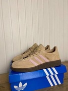 Używane tenisówki damskie adidas handball spezial brown pink 39 1/3
